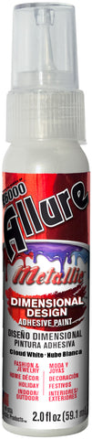 Allure Metallic Dimensional Design Adhesive Paint 2oz