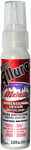Allure Metallic Dimensional Design Adhesive Paint 2oz