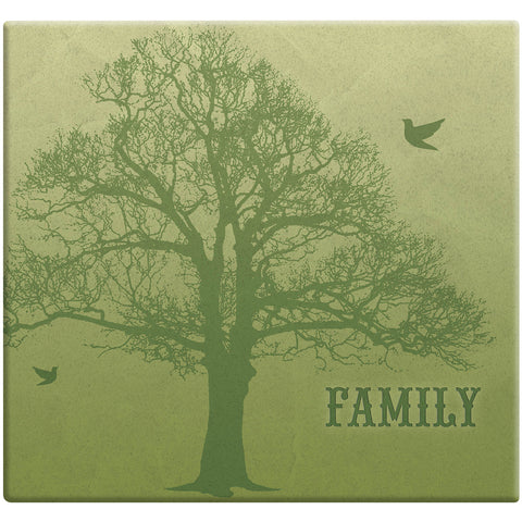 MBI Family Tree Post Bound Album W/Name Window 12"X12"