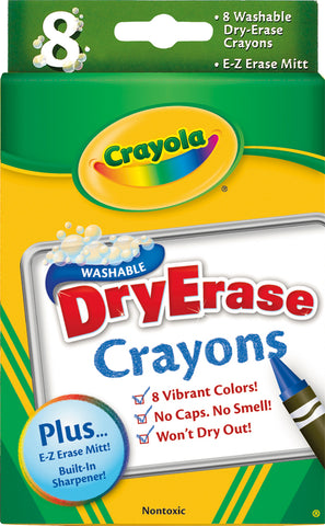 Crayola Washable Dry-Erase Crayons