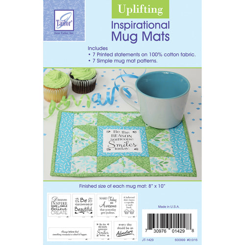 June Tailor Inspirational Mug Mats