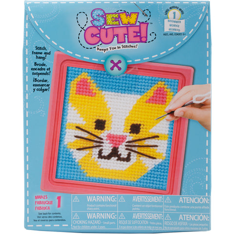 Sew Cute! Cat Needlepoint Kit