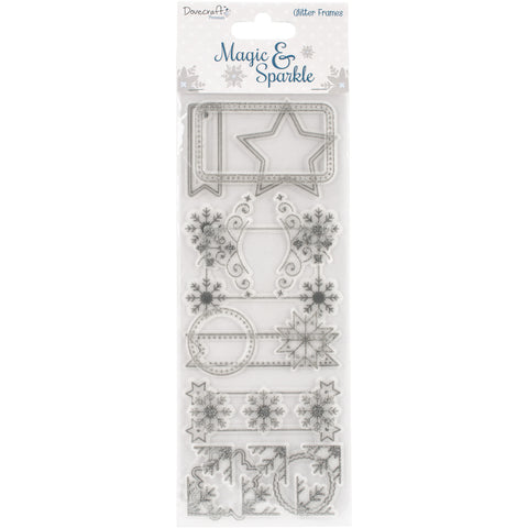 Dovecraft Magic & Sparkle Glitter Frames