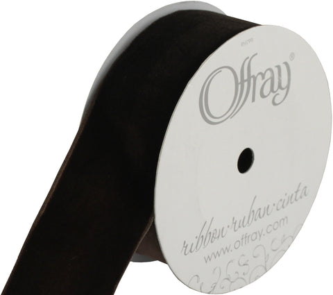 Offray Beacon Hill Velvet Ribbon 1-1/2"X5yd