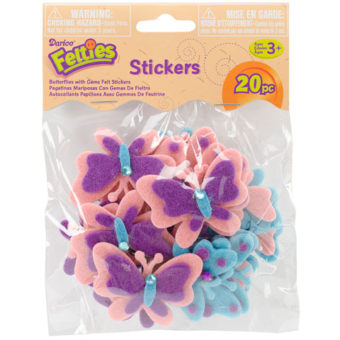 Felties Stickers 20/Pkg