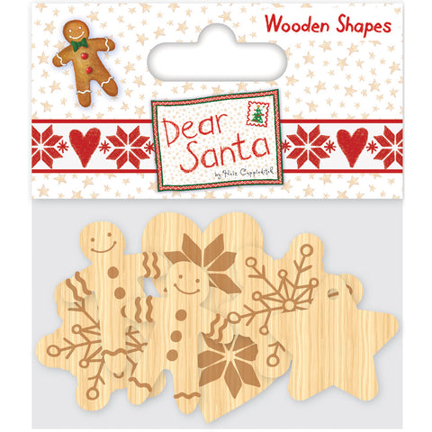 Helz Dear Santa Wooden Shapes