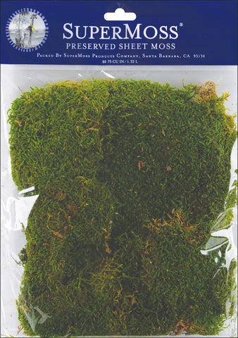 Super Moss Preserved Sheet Moss 2oz