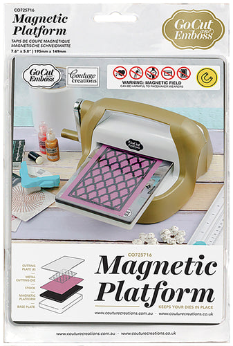 Couture Creations GoCut and Emboss Magnetic Platform
