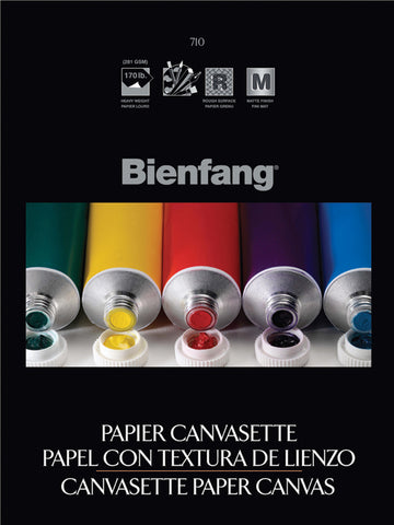 Bienfang Canvas Paper Pad 9"X12"