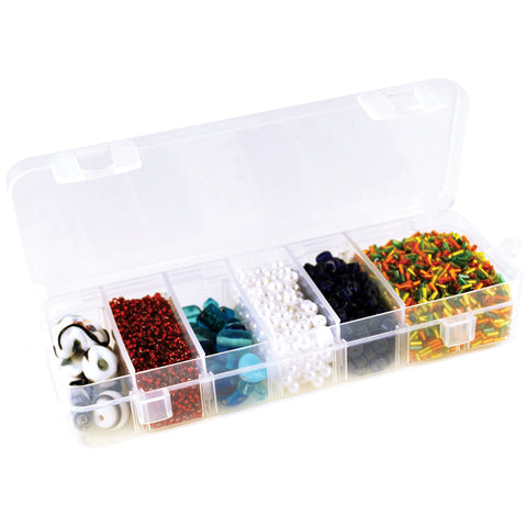 Organizer Box W/Lid & 6 Dividers