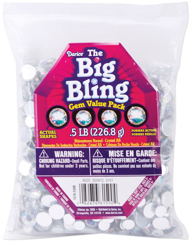 Rhinestone Shapes .5lb