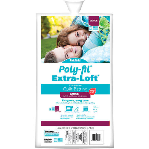 Fairfield Extra-Loft Bonded Polyester Batting