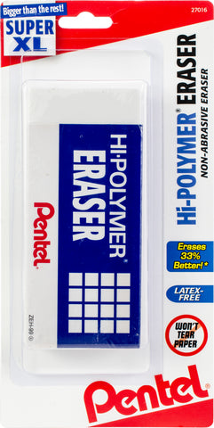 Hi-Polymer Super XL Block Eraser