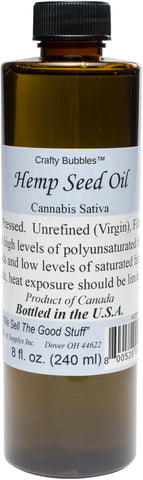 Hemp Seed Oil 8oz