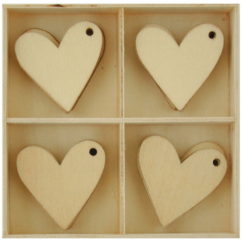 Kaisercraft Lucky Dip Wood Embellishment Pack 20/Pkg