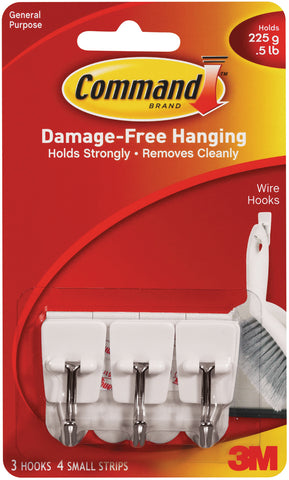 Command Small Wire Hooks