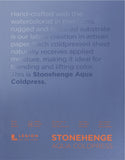 Stonehenge Aqua Block Coldpress Pad 9"X12" 15 Sheets/Pkg