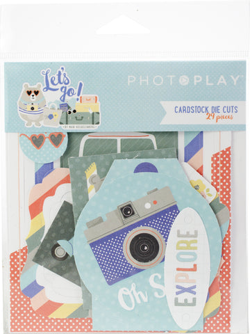 Let's Go! Cardstock Die-Cuts 29/Pkg