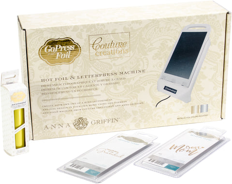 GoPress & Foil Machine + Stamps + Foil Bundle #2
