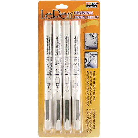 Le Pen Technical Drawing Set 4/Pkg