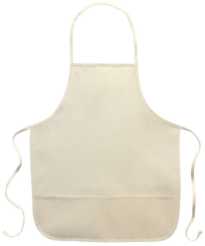 Canvas Corp Twill Adult 2-Pocket Apron 20"X23"