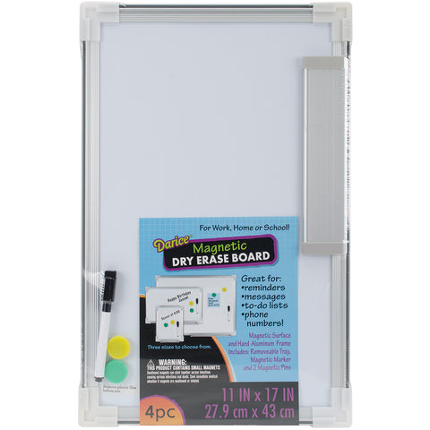 Magnetic Dry Erase Board 11"X17"