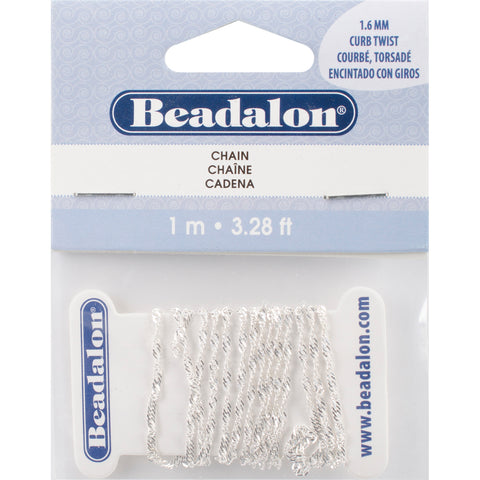 Curb Twist Chain 1.6mmx3.28'