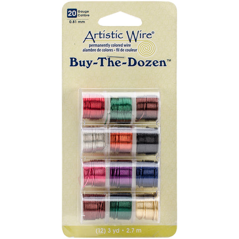 Artistic Wire Buy-The-Dozen 3yd 12/Pkg
