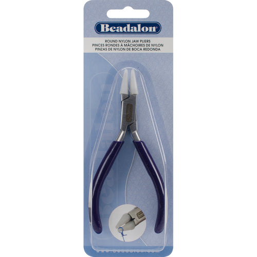 Nylon Jaw Round Nose Pliers