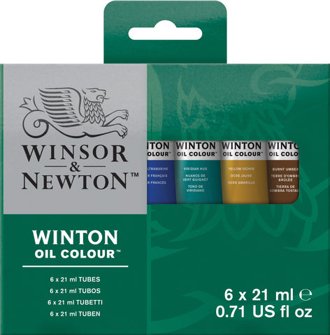 Winsor & Newton Winton Oil Color 21ml 6/Pkg