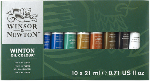 Winsor & Newton Winton Oil Paints 21ml 10/Pkg