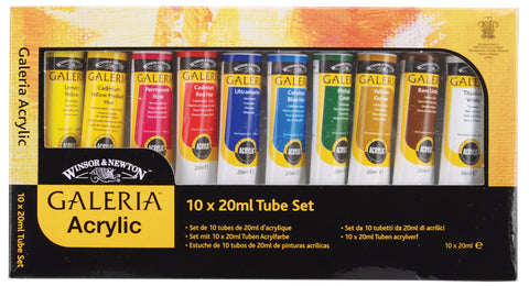 Winsor & Newton Acrylic Paint 20ml 10/Pkg