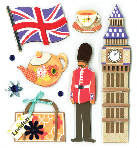 K&Company Dimensional Stickers