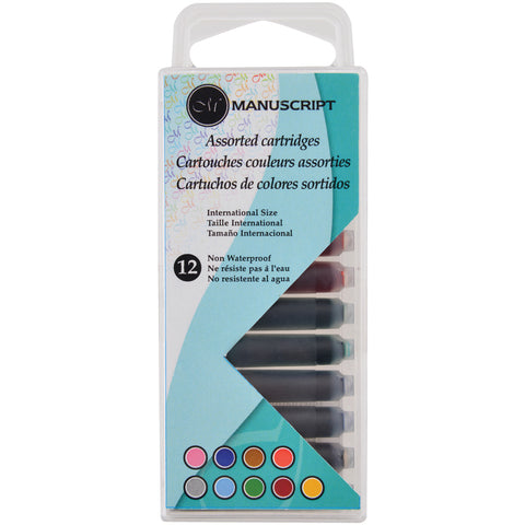 Manuscript Creative Ink Cartridges 12/Pkg