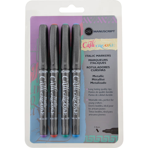 Manuscript CalliCreative Markers 2.4mm 4/Pkg