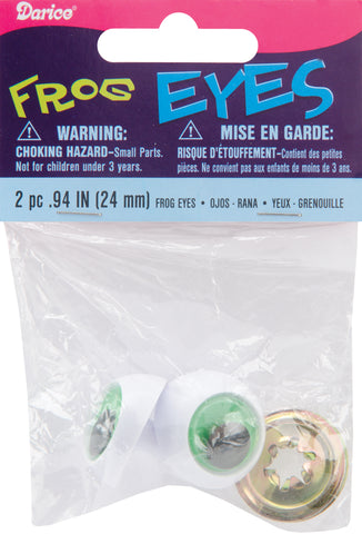 Shank Back Frog Eyes 24mm 2/Pkg
