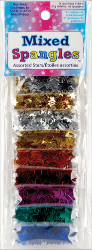 Mixed Spangles 3g 9/Pkg