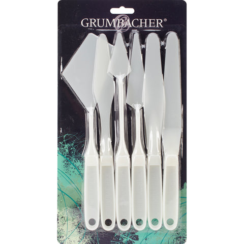 Grumbacher Palette Knives 6/Pkg