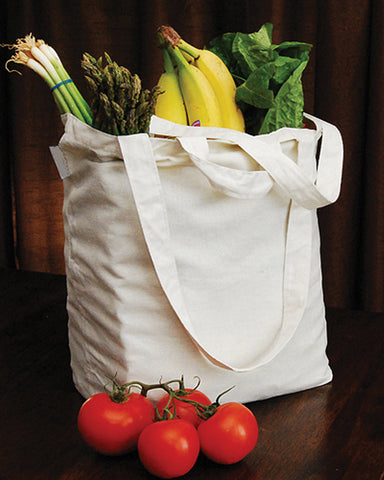 Aunt Martha's Reusable Canvas Grocery Bag 14.5&quot;X11.5&quot;X6.5&quot;