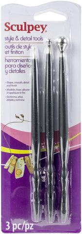 Sculpey Style & Detail Tools 3/Pkg
