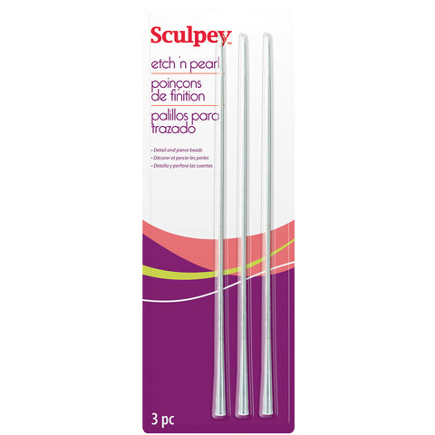 Sculpey Etch 'n Pearls 3/Pkg