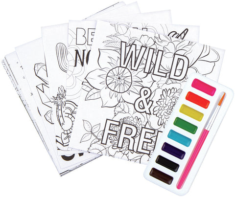 Chill Out & Craft Watercolor Kit