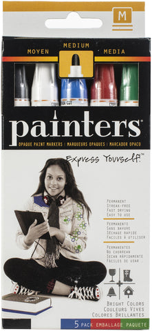 Elmer's Painters (R) Opaque Paint Markers 5/Pkg