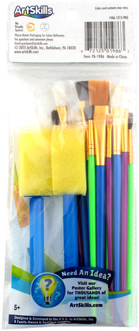 Paintbrush Set 25/Pkg