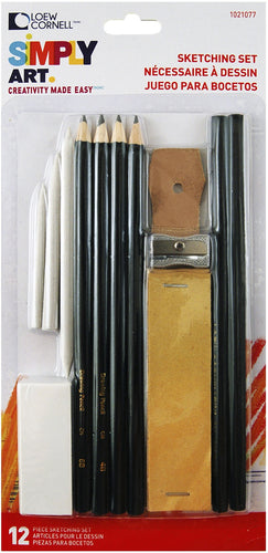Simply Art Sketching Set 12pcs