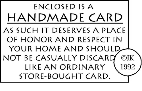 Judikins Rubber Stamp 1.75"X1.25"