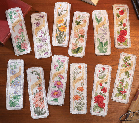 Bucilla Counted Cross Stitch Kit 2.25"X7.75" 12/Pkg