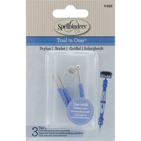 Spellbinders Tool'n One Stylus Tips 3/Pkg