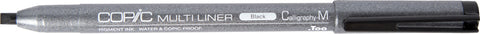 Copic Multiliner Black Calligraphy Pen