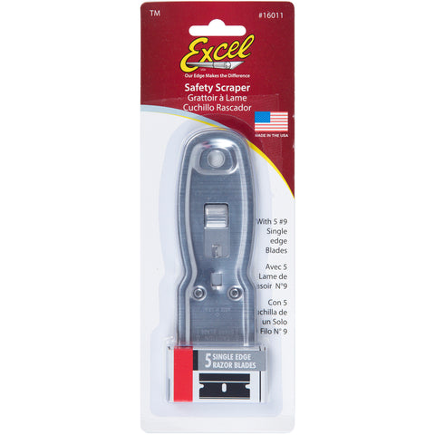 K11 Metal Safety Scraper W/6 Blades